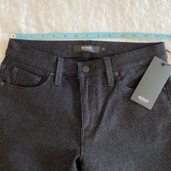 🖤Hudson Jeans🖤
Nico Mid-Rise Skinny Ankle Glitter Black Jeans - Picture 15 of 16